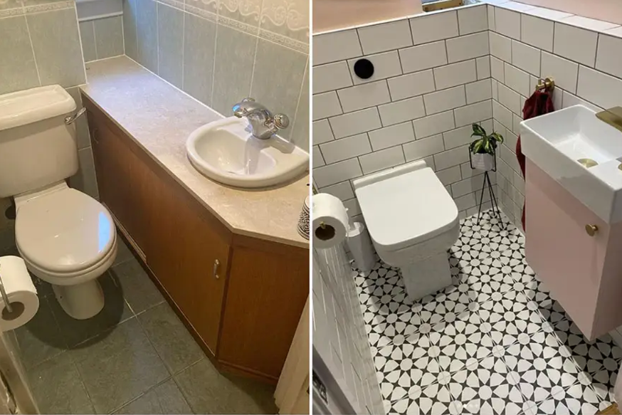 Before and After Tile Transformations